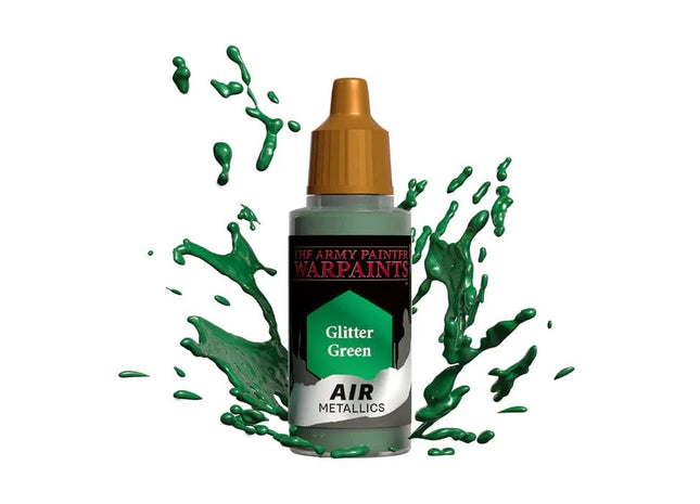 Gamers Guild AZ Army Painter Army Painter: Warpaints Air Metallics - Glitter Green Southern Hobby