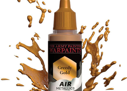 Gamers Guild AZ Army Painter Army Painter: Warpaints Air Metallics - Greedy Gold Southern Hobby