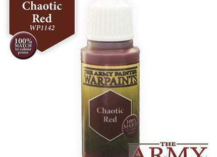 Gamers Guild AZ Army Painter Army Painter: Warpaints - Chaotic Red Southern Hobby