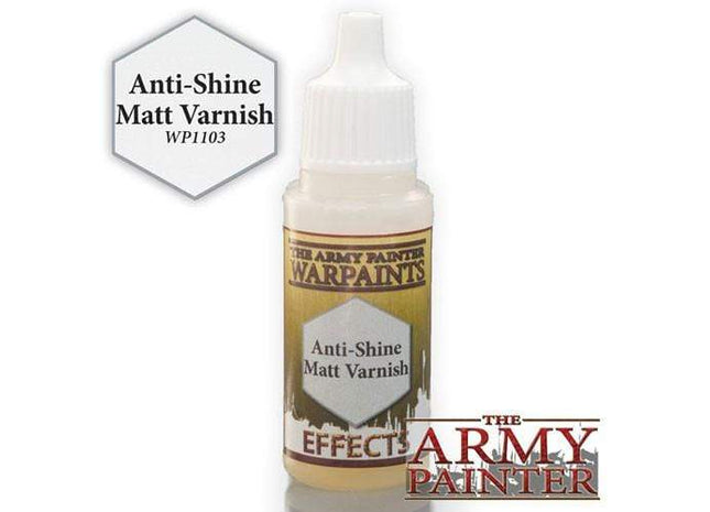 Gamers Guild AZ Army Painter Army Painter: Warpaints Effects - Anti-Shine Matt Varnish Southern Hobby