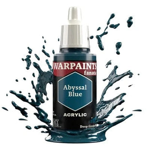 Gamers Guild AZ Army Painter Army Painter: Warpaints Fanatic: Acrylic - Abyssal Blue (18ml) Southern Hobby