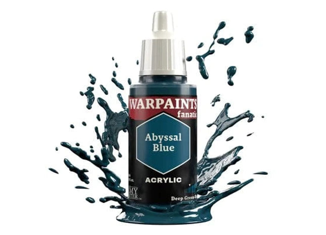 Gamers Guild AZ Army Painter Army Painter: Warpaints Fanatic: Acrylic - Abyssal Blue (18ml) Southern Hobby