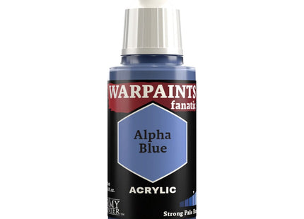 Gamers Guild AZ Army Painter Army Painter: Warpaints Fanatic: Acrylic - Alpha Blue (18ml) (Pre-Order) GTS