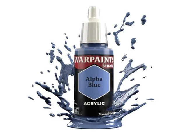 Gamers Guild AZ Army Painter Army Painter: Warpaints Fanatic: Acrylic - Alpha Blue (18ml) Southern Hobby