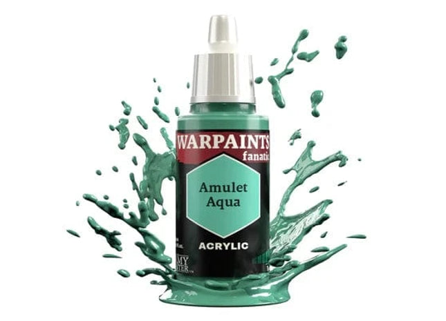 Gamers Guild AZ Army Painter Army Painter: Warpaints Fanatic: Acrylic - Amulet Aqua (18ml) Southern Hobby