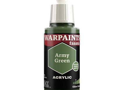 Gamers Guild AZ Army Painter Army Painter: Warpaints Fanatic: Acrylic - Army Green (18ml) (Pre-Order) GTS