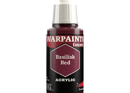 Gamers Guild AZ Army Painter Army Painter: Warpaints Fanatic: Acrylic - Basilisk Red (18ml) (Pre-Order) GTS