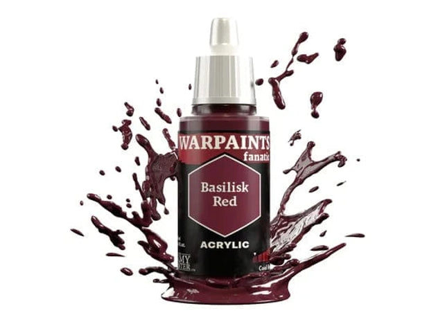 Gamers Guild AZ Army Painter Army Painter: Warpaints Fanatic: Acrylic - Basilisk Red (18ml) Southern Hobby