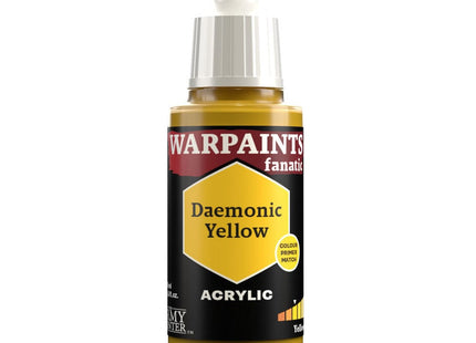 Gamers Guild AZ Army Painter Army Painter: Warpaints Fanatic: Acrylic - Daemonic Yellow (18ml) (Pre-Order) GTS