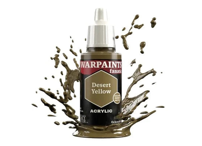 Gamers Guild AZ Army Painter Army Painter: Warpaints Fanatic: Acrylic - Desert Yellow (18ml) Southern Hobby