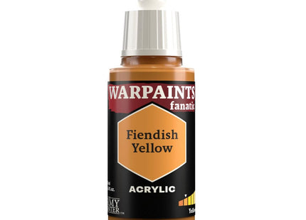 Gamers Guild AZ Army Painter Army Painter: Warpaints Fanatic: Acrylic - Fiendish Yellow (18ml) (Pre-Order) GTS