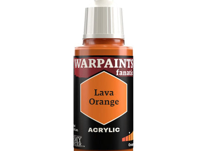 Gamers Guild AZ Army Painter Army Painter: Warpaints Fanatic: Acrylic - Lava Orange (18ml) (Pre-Order) GTS