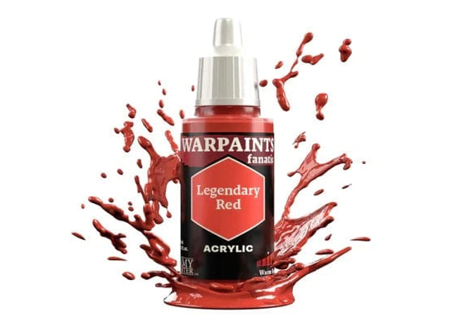 Gamers Guild AZ Army Painter Army Painter: Warpaints Fanatic: Acrylic - Legendary Red (18ml) Southern Hobby