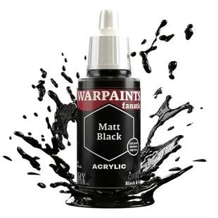 Gamers Guild AZ Army Painter Army Painter: Warpaints Fanatic: Acrylic - Matt Black (18ml) Southern Hobby