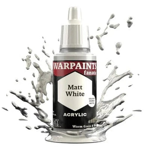 Gamers Guild AZ Army Painter Army Painter: Warpaints Fanatic: Acrylic - Matt White (18ml) Southern Hobby