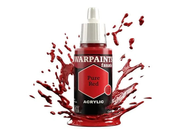 Gamers Guild AZ Army Painter Army Painter: Warpaints Fanatic: Acrylic - Pure Red (18ml) Southern Hobby