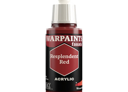 Gamers Guild AZ Army Painter Army Painter: Warpaints Fanatic: Acrylic - Resplendent Red (18ml) (Pre-Order) GTS