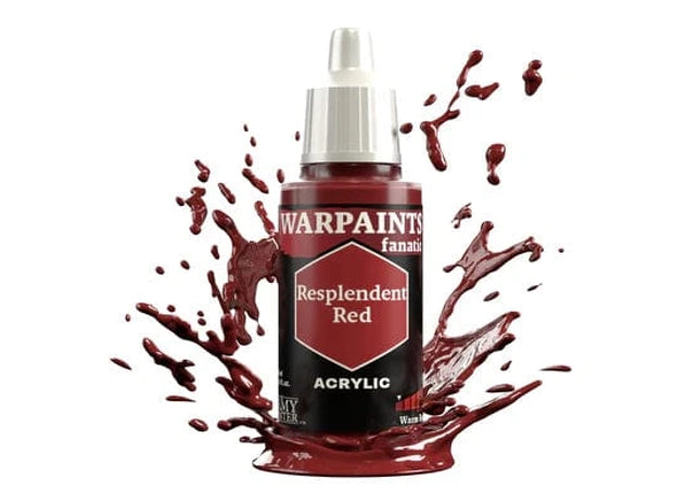 Gamers Guild AZ Army Painter Army Painter: Warpaints Fanatic: Acrylic - Resplendent Red (18ml) Southern Hobby