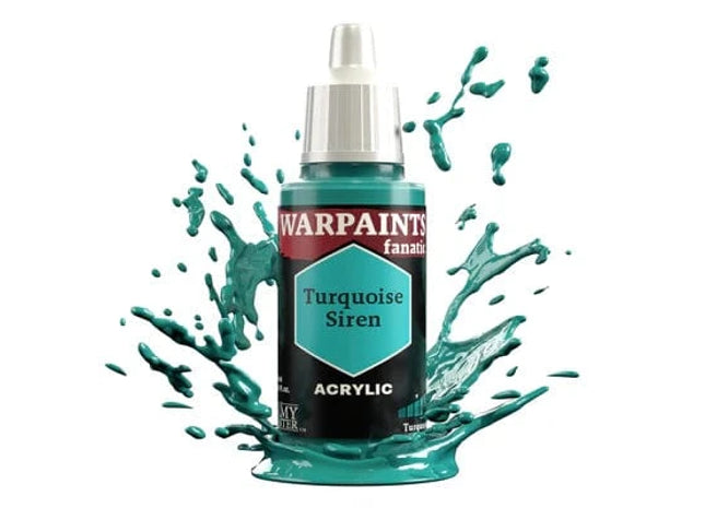 Gamers Guild AZ Army Painter Army Painter: Warpaints Fanatic: Acrylic - Turquoise Siren (18ml) Southern Hobby