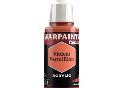 Gamers Guild AZ Army Painter Army Painter: Warpaints Fanatic: Acrylic - Violent Vermilion (18ml) (Pre-Order) GTS