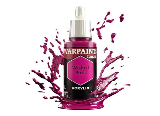 Gamers Guild AZ Army Painter Army Painter: Warpaints Fanatic: Acrylic - Wicked Pink (18ml) Southern Hobby