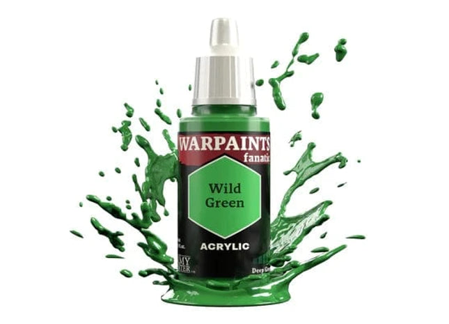 Gamers Guild AZ Army Painter Army Painter: Warpaints Fanatic: Acrylic - Wild Green (18ml) Southern Hobby