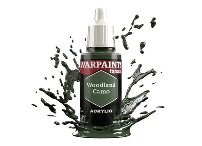 Gamers Guild AZ Army Painter Army Painter: Warpaints Fanatic: Acrylic - Woodland Camo (18ml) Southern Hobby