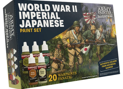 Gamers Guild AZ Army Painter Army Painter: Warpaints Fanatic: Historical WWII Imperial Japanese Paint Set (Pre-Order) ACD Distribution