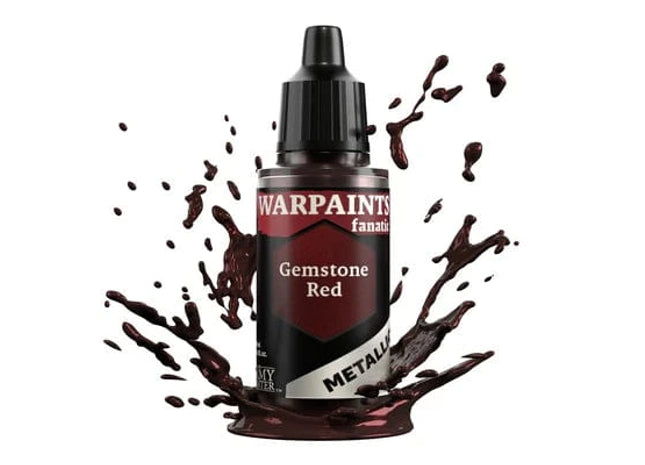 Gamers Guild AZ Army Painter Army Painter: Warpaints Fanatic: Metallics: Gemstone Red (18ml) Southern Hobby