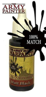 Gamers Guild AZ Army Painter Army Painter: Warpaints - Matt Black Southern Hobby