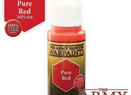 Gamers Guild AZ Army Painter Army Painter: Warpaints - Pure Red Southern Hobby