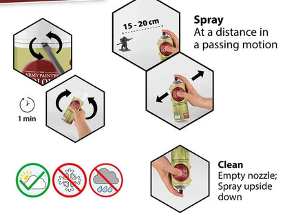 Gamers Guild AZ Army Painter Colour Primer: Brainmatter Beige AGD