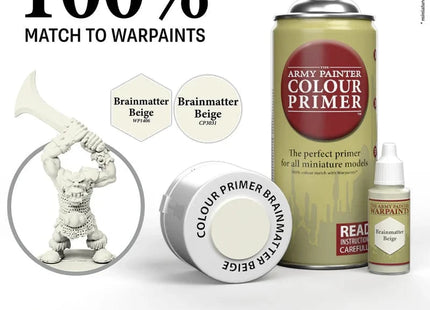 Gamers Guild AZ Army Painter Colour Primer: Brainmatter Beige AGD