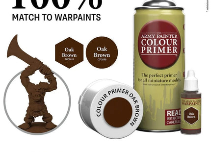 Gamers Guild AZ Army Painter Colour Primer: Oak Brown AGD