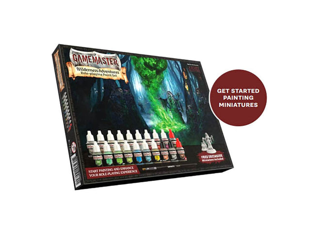 Gamers Guild AZ Army Painter Gamemaster: Sets - Wilderness Adventures Paint Set GTS