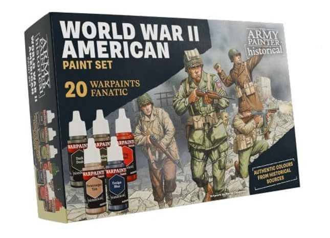 Gamers Guild AZ Army Painter Warpaints Fanatic: Historical - WWII American Paint Set (Pre-Order) AGD