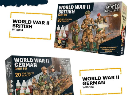 Gamers Guild AZ Army Painter Warpaints Fanatic: Historical - WWII American Paint Set (Pre-Order) AGD