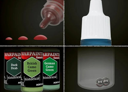 Gamers Guild AZ Army Painter Warpaints Fanatic: Historical - WWII British Paint Set (Pre-Order) AGD