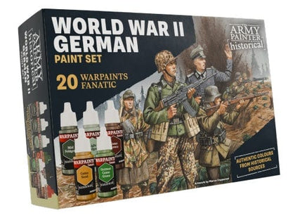 Gamers Guild AZ Army Painter Warpaints Fanatic: Historical - WWII German Paint Set (Pre-Order) AGD