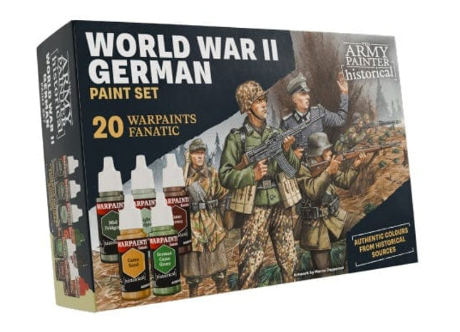 Gamers Guild AZ Army Painter Warpaints Fanatic: Historical - WWII German Paint Set (Pre-Order) AGD
