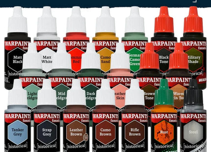 Gamers Guild AZ Army Painter Warpaints Fanatic: Historical - WWII German Paint Set (Pre-Order) AGD