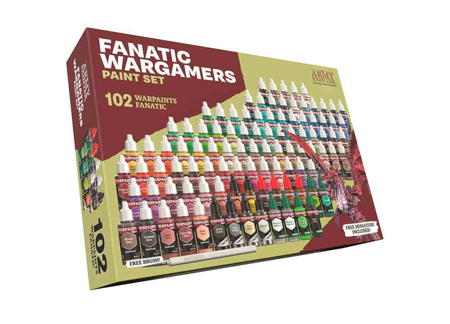 Gamers Guild AZ Army Painter Warpaints Fanatic: Wargamers Paint Set (Pre-Order) GTS