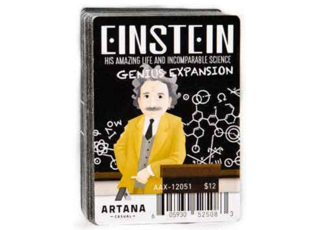 Gamers Guild AZ Artana Einstein: His Amazing and Incomparable Science - Genius Expansion Discontinue