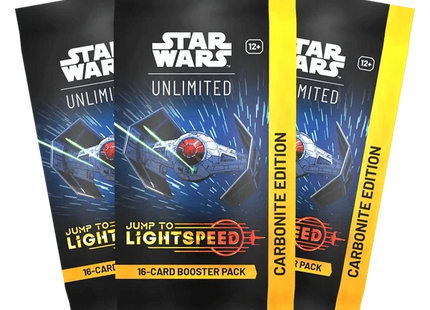 Gamers Guild AZ Asmodee Star Wars: Unlimited - Jump to Lightspeed Carbonite Edition Booster Pack Booster Pack