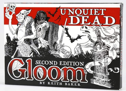 Gamers Guild AZ Atlas Games Gloom: Unquiet Dead (Second Edition) GTS