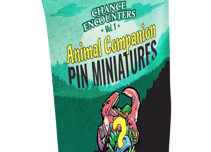 Gamers Guild AZ Attic Door Media Chance Encounters: Animal Companion Pin Miniatures - Volume 1 (Blind Bag) Quartermaster Direct