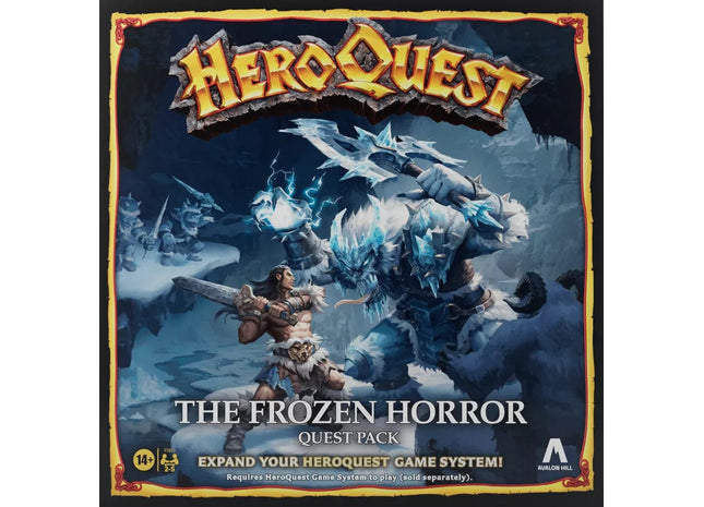 Gamers Guild AZ Avalon Hill HeroQuest: The Frozen Horror Expansion Hasbro Inc