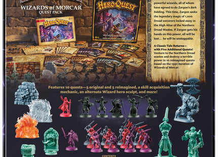 Gamers Guild AZ Avalon Hill HeroQuest: Wizards of Morcar (Pre-Order) Southern Hobby