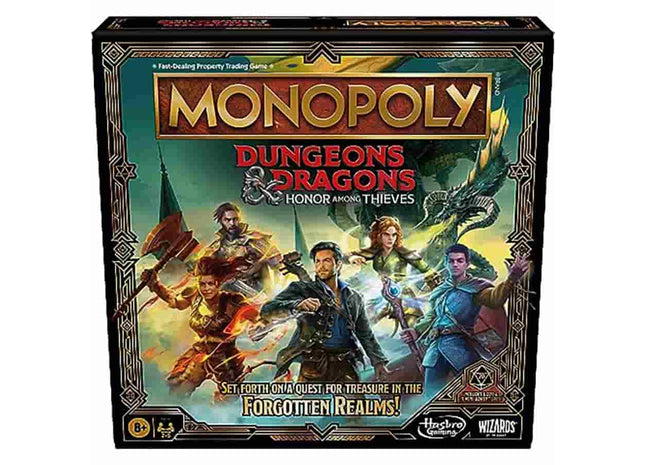 Gamers Guild AZ Avalon Hill Monopoly: Dungeons And Dragons Movie (Pre-Order) GTS