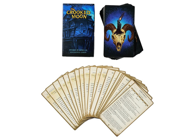 Gamers Guild AZ Avantris Entertainment D&D 5E: The Crooked Moon: Items & Spells Reference Card Deck (Pre-Order) ACD Distribution